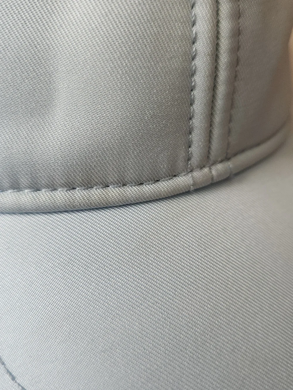 Karl Lagerfeld Adult Pale Blue Baseball Cap With Embroidered Characters